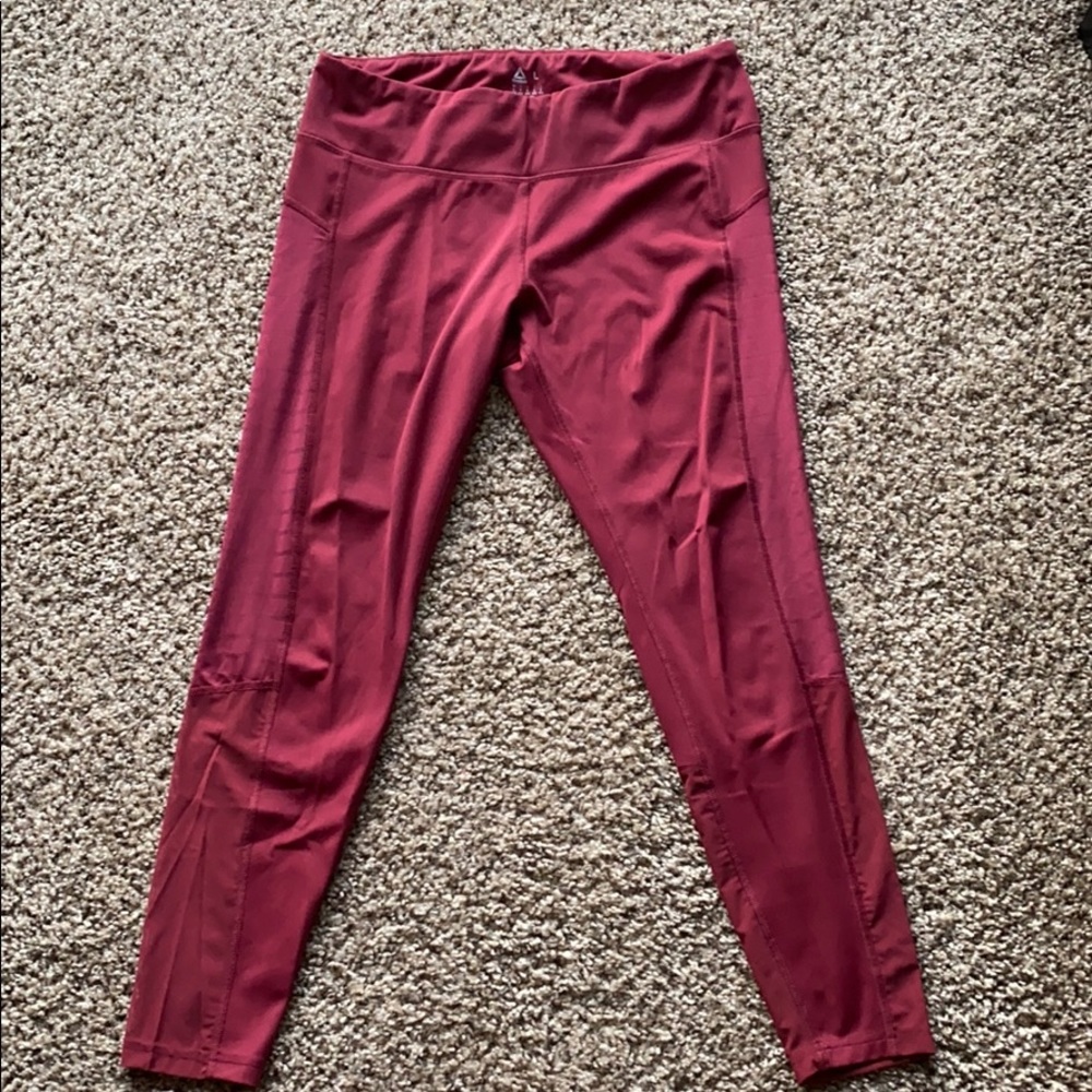 Reebok Speedwick Cropped Mesh Leggings